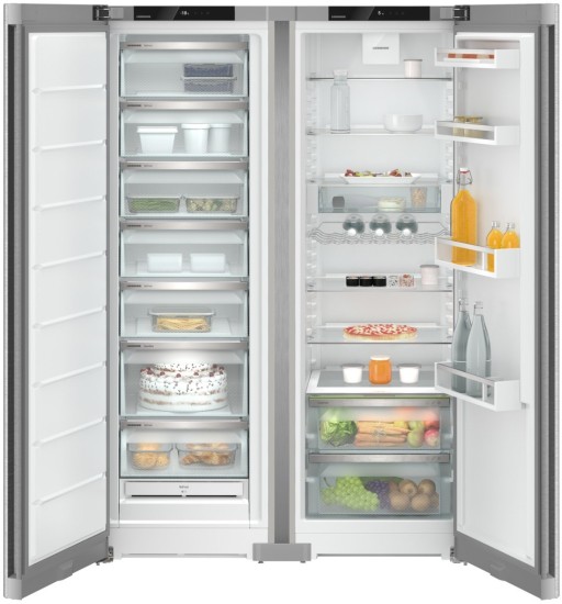 Combina frigorifica Side-by-Side Liebherr Plus XRFsd 5220 NoFrost  676 litri  clasa E  inox antiamprenta