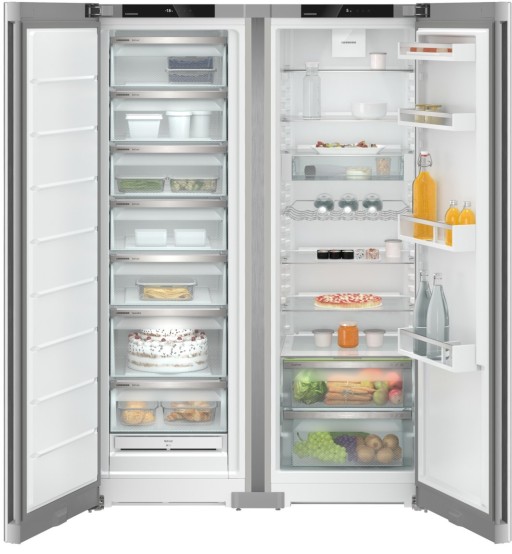 Combina frigorifica Side-by-Side Liebherr Plus XRFsf 5220 NoFrost  676 litri  clasa E  design inox
