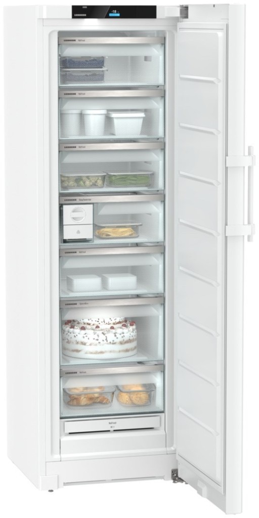 Congelator Liebherr Prime FNd 525i NoFrost  7 sertare  SmartDeviceBox integrat  277 litri  clasa D  alb
