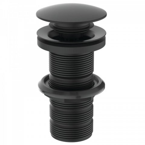 Ventil click-clack Ideal Standard pentru lavoare fara preaplin  negru mat