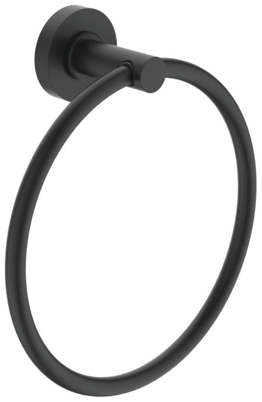 Inel port-prosop Ideal Standard  colectia IOM negru mat