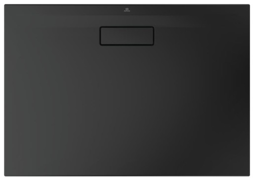 Cadita de dus joasa dreptunghiulara Ideal Standard Ultra Flat New 100x70cm acril  negru mat