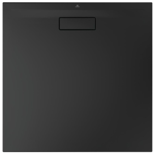 Cadita de dus joasa patrata Ideal Standard Ultra Flat New 90x90cm acril  negru mat