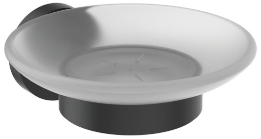 Savoniera cu suport Ideal Standard  colectia IOM negru mat