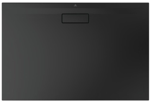 Cadita de dus joasa dreptunghiulara Ideal Standard Ultra Flat New 120x80cm acril  negru mat