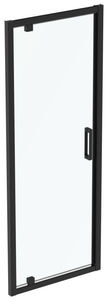Usa de nisa batanta tip pivot Ideal Standard Connect 2 80cm  sticla 6mm tratata IdealClean  profil negru mat