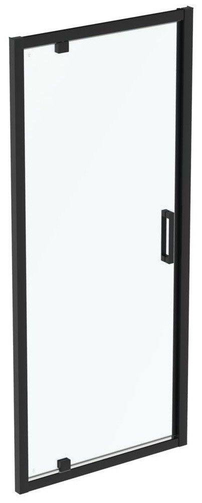 Usa de nisa batanta tip pivot Ideal Standard Connect 2 90cm  sticla 6mm tratata IdealClean  profil negru mat