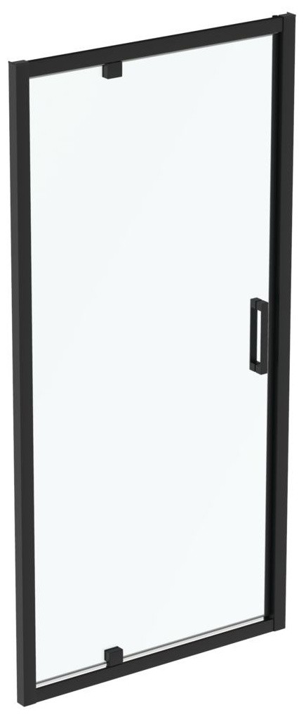 Usa de nisa batanta tip pivot Ideal Standard Connect 2 100cm  sticla 6mm tratata IdealClean  profil negru mat