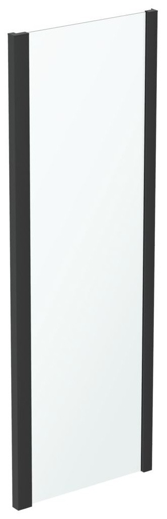 Perete fix Ideal Standard Connect 2 70cm  sticla 6mm tratata IdealClean  profil negru mat