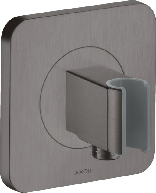 Accesoriu Axor Citterio E FixFit cu agatatoare de dus  negru periat