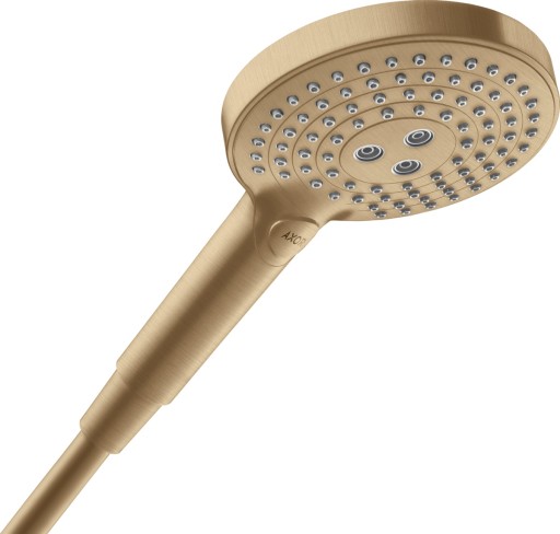 Para de dus Axor ShowerSolutions 120  cu 3 jeturi  bronz periat
