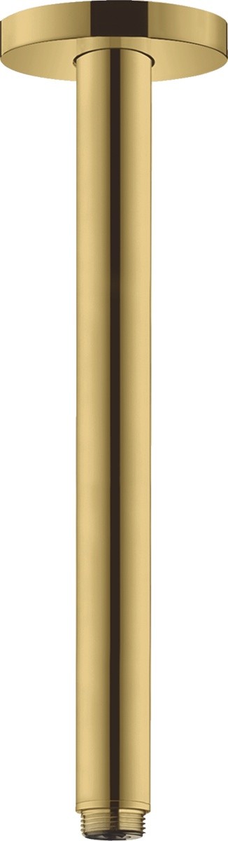 Brat de dus Hansgrohe S cu montare pe tavan  30cm  gold optic lustruit