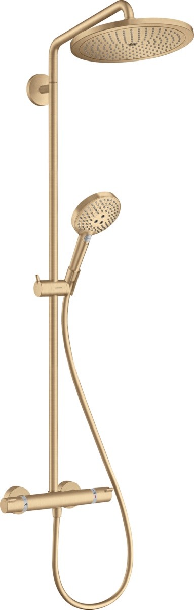 Coloana de dus Hansgrohe Croma Select S 280 1jet cu baterie termostatata  bronz periat