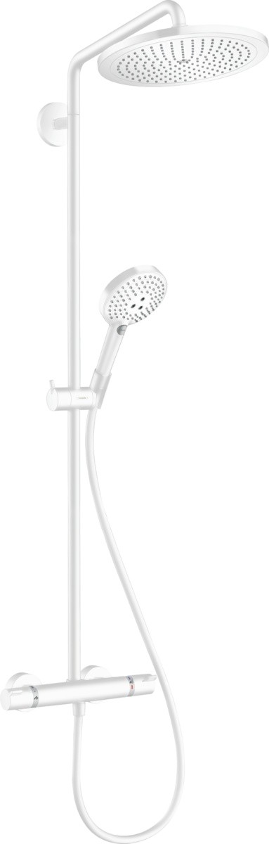 Coloana de dus Hansgrohe Croma Select S 280 1jet cu baterie termostatata  alb mat