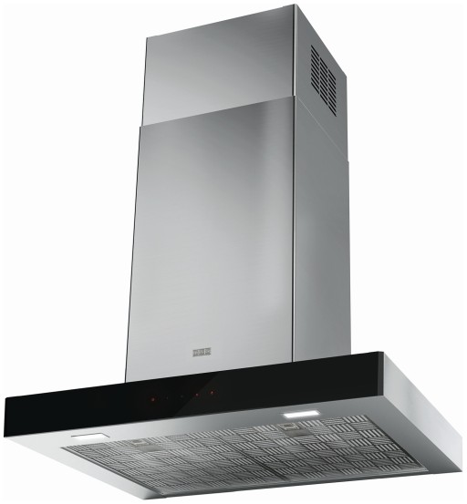 Hota decorativa Franke Mythos FCR 625 TC BK/XS NG  max 600 m3/h  60cm  Cristallo Nero