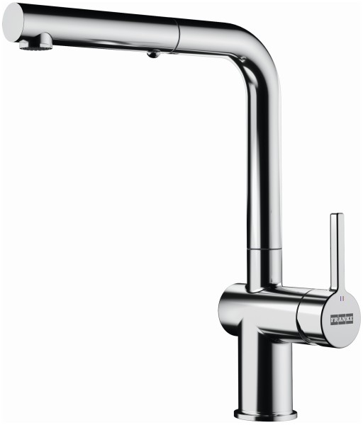 Baterie bucatarie Franke Active Plus cu dus extractibil  Crom