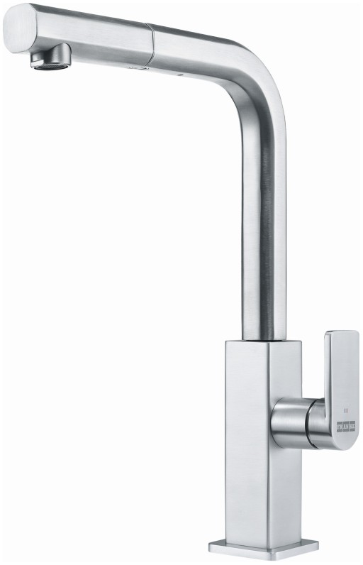 Baterie bucatarie Franke Mythos cu pipa extractabila  Inox
