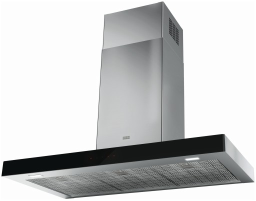 Hota decorativa Franke Mythos FCR 925 TC BK/XS NG  max 600 m3/h  90cm  Cristallo Nero