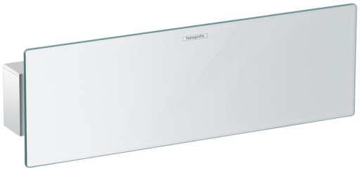 Accesoriu Hansgrohe FixFit Porter 300 Square cu agatatoare de dus si raft  crom