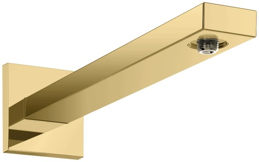 Brat de dus Hansgrohe Rainfinity Square 38.9cm  gold optic lustruit