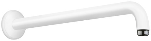 Brat de perete Hansgrohe 389 mm  alb mat