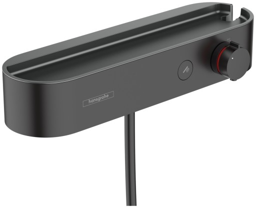 Baterie dus termostatata Hansgrohe ShowerTablet Select 400  negru mat