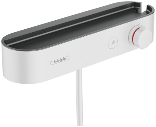 Baterie dus termostatata Hansgrohe ShowerTablet Select 400  alb mat