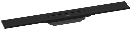 Capac rigola de pardoseala Hansgrohe RainDrain Flex 70cm  montaj la perete  negru mat