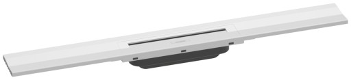 Capac rigola de pardoseala Hansgrohe RainDrain Flex 70cm  montaj la perete  alb mat