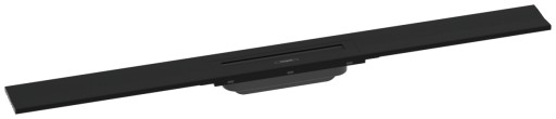 Capac rigola de pardoseala Hansgrohe RainDrain Flex 90cm  montaj la perete  negru mat