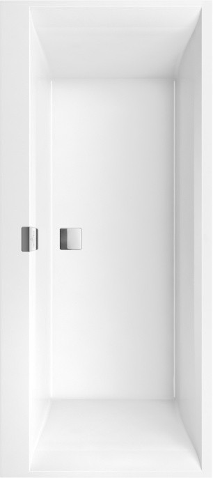 Cada baie rectangulara incastrabila Villeroy & Boch Squaro Edge 12 180x80cm  compozit  Alb