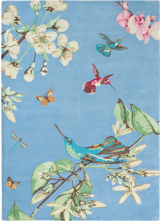 Covor Wedgwood Hummingbird  200x280cm  37808 albastru