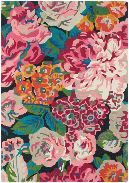 Covor Sanderson Rose & Peony  170x240cm  45005 rosu Cerise