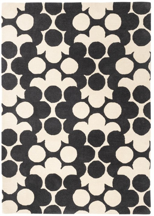 Covor Orla Kiely Puzzle Flower  160x230cm  60905 slate