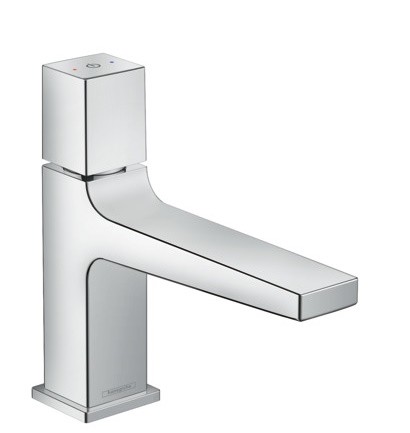 Baterie lavoar Hansgrohe Metropol 100 cu ventil push-open  crom
