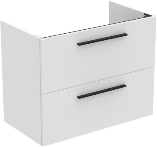 Dulap baza suspendat Ideal Standard i.life A cu 2 sertare  80cm  alb mat
