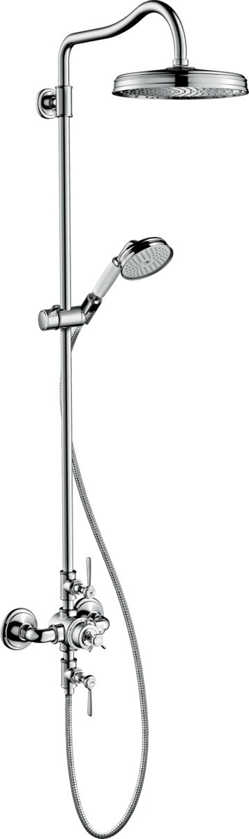 Coloana de dus Axor Montreux 240 1jet cu baterie termostatata  crom
