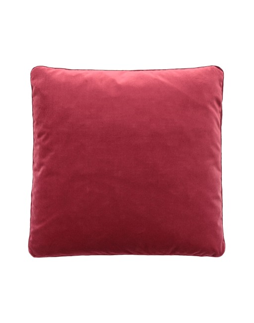 Perna decorativa Kartell Velvet design Piero Lissoni  48x48cm  54 rosu cardinal