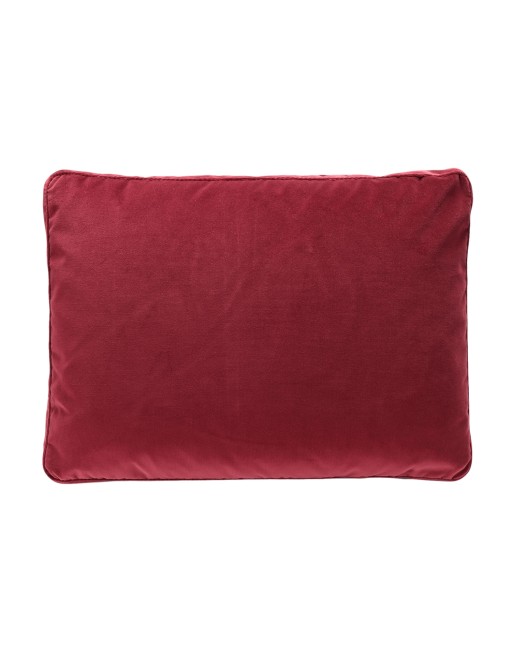 Perna decorativa Kartell Velvet design Piero Lissoni  48x35cm  54 rosu cardinal