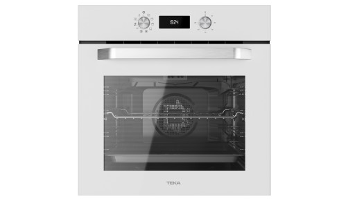 Cuptor electric incorporabil Teka HCB 6535 WH  71 litri  8 functii  curatare HydroClean  Cristal Alb