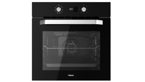 Cuptor electric incorporabil Teka HCB 6535 BK  71 litri  8 functii  curatare HydroClean  Cristal Negru