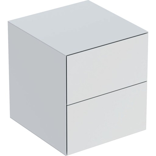 Dulap mediu suspendat Geberit ONE cu 2 sertare  45x47x49.2cm  alb mat