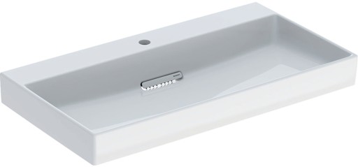 Lavoar Geberit ONE 90x48cm  montare pe mobilier  fara preaplin  scurgere speciala  sifon inclus  KeraTect  alb