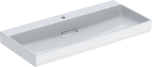Lavoar Geberit ONE 105x48cm  montare pe mobilier  fara preaplin  scurgere speciala  sifon inclus  KeraTect  alb