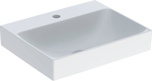 Lavoar Geberit ONE 50x40cm  montare pe blat  fara preaplin  KeraTect  alb