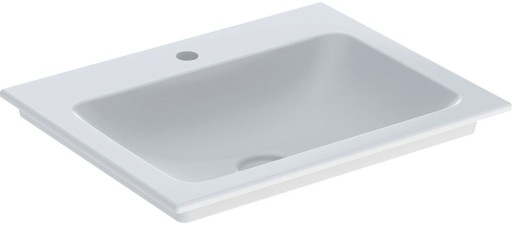 Lavoar Geberit ONE Slim 60x48cm  montare pe mobilier  fara preaplin  KeraTect  alb