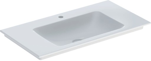Lavoar Geberit ONE Slim 90x48cm  montare pe mobilier  fara preaplin  KeraTect  alb