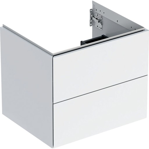 Dulap baza Geberit ONE cu 2 sertare  60cm  alb lucios