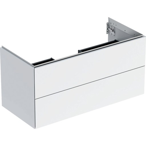Dulap baza Geberit ONE cu 2 sertare  105cm  alb lucios