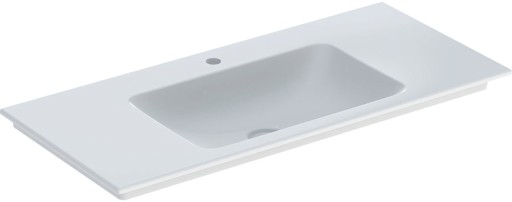 Lavoar Geberit ONE Slim 105x48cm  montare pe mobilier  fara preaplin  KeraTect  alb